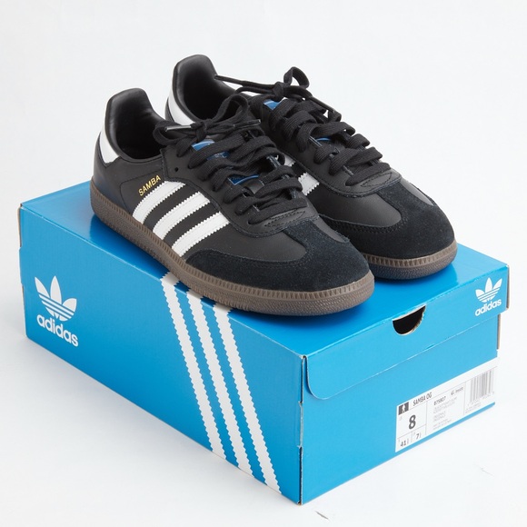 Adidas Samba OG Black/White/Gum Men’s 8 - Picture 2 of 10
